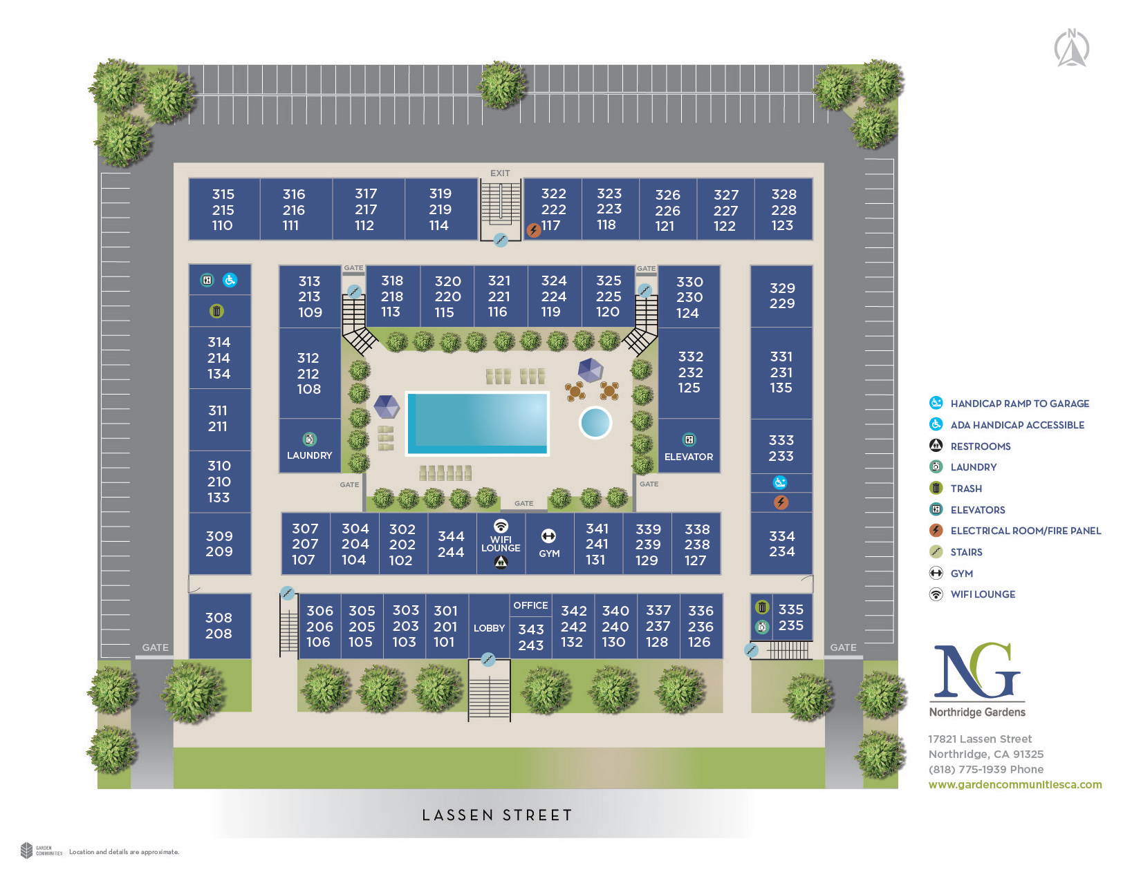 Northridge Gardens Off Campus Housing near Cal State Northridge